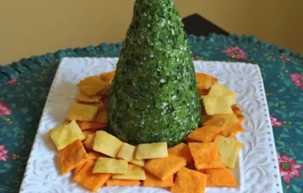 Cream Cheese, Havarti, and Parmesan Herbed Christmas Tree Recipe