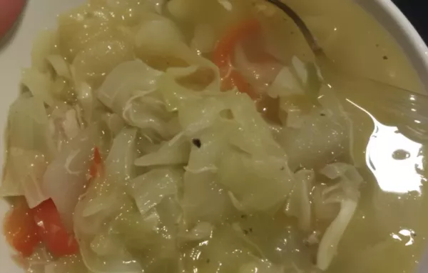 Creamed Cabbage Soup - A comforting and delicious soup recipe