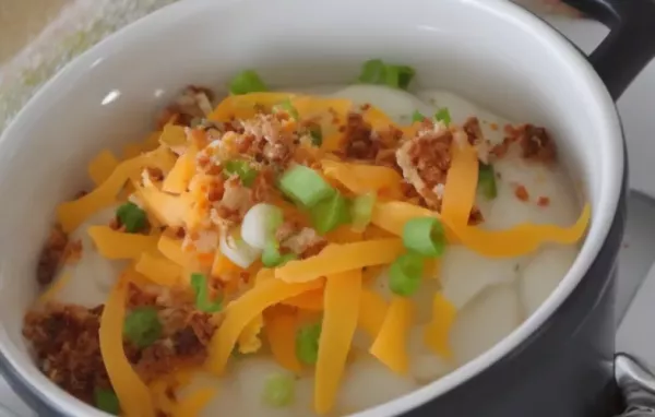 Creamy and comforting, this restaurant-quality baked potato soup is perfect for chilly evenings.