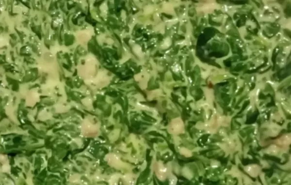 Creamy and delicious bacon spinach recipe