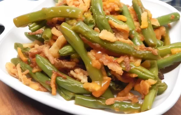 Creamy and Delicious Dairy-Free Green Bean Casserole Recipe