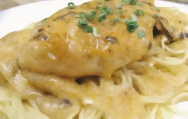 Creamy and flavorful Angel Chicken Pasta