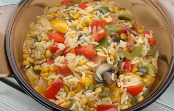 Creamy and Flavorful Orzo Delicioso