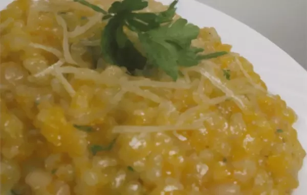 Creamy and flavorful risotto with butternut squash and white beans