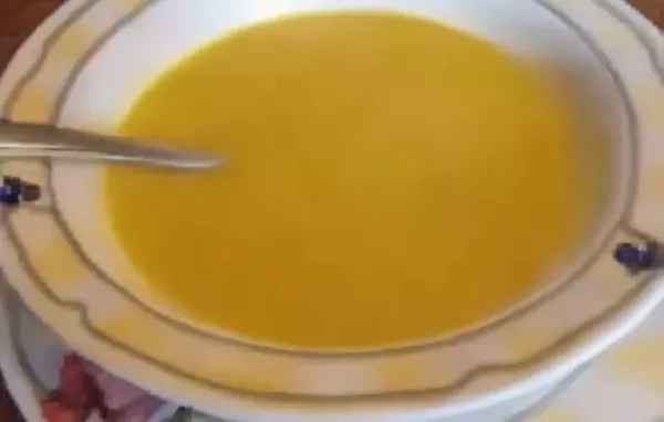 Creamy Carrot Soup