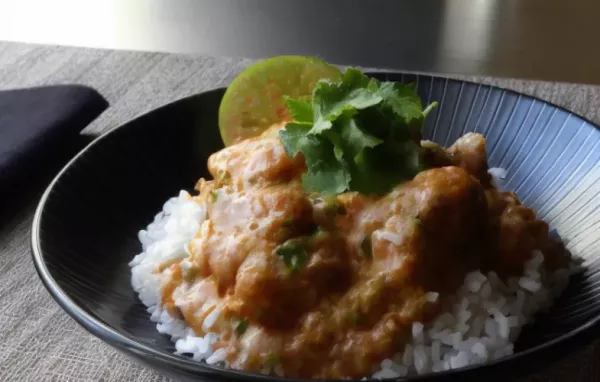 Creamy Cashew Chicken Curry