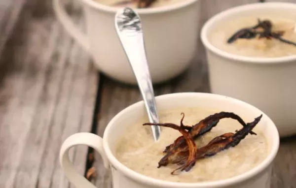 Creamy Cauliflower with Ginger Soup