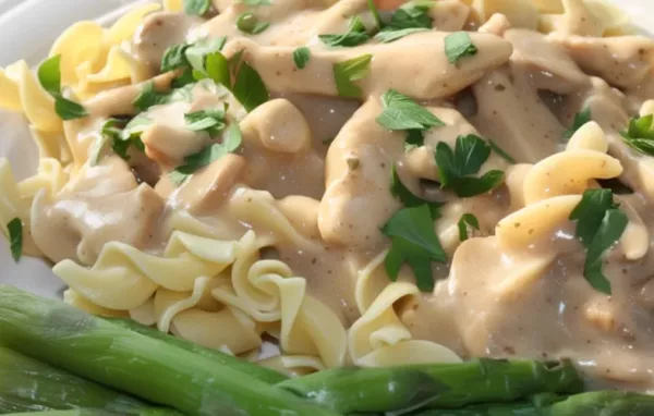 Creamy Chicken Stroganoff Recipe with a Delicious Twist