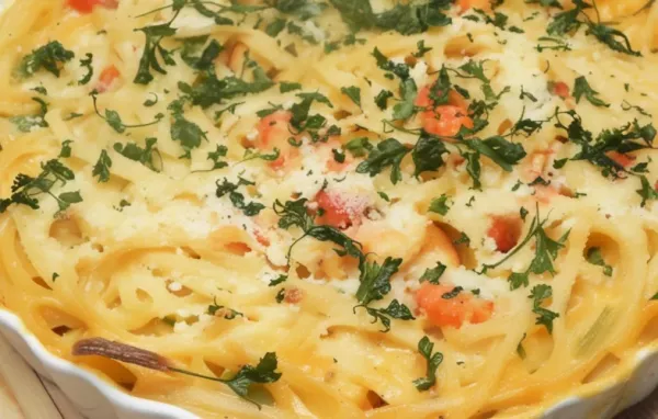 Creamy Crawfish Fettuccine Recipe