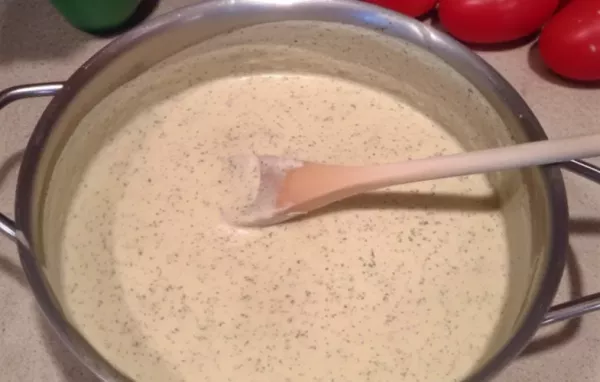 Creamy Herb Sauce without Dairy