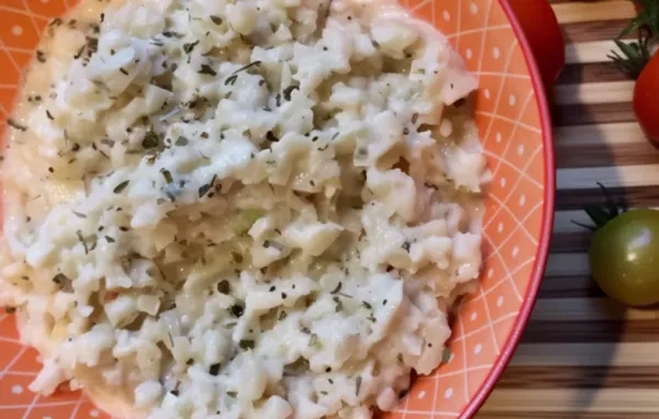 Creamy Keto Cauliflower Risotto