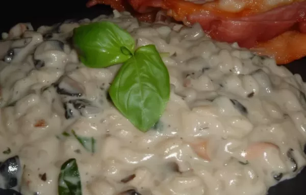 Creamy Mushroom Risotto Recipe