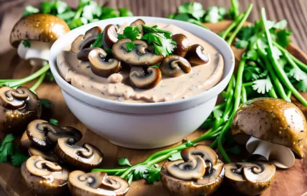 Creamy Mushroom Sauce - A Delicious and Versatile Condiment