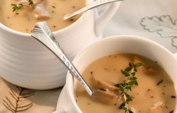 Creamy Mushroom Soup Recipe