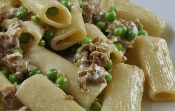 Creamy Pasta with Peas and Sausage