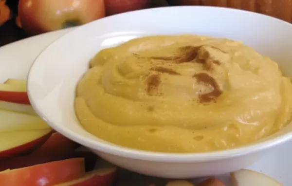 Creamy Pumpkin Dip with a Touch of Fall Spice