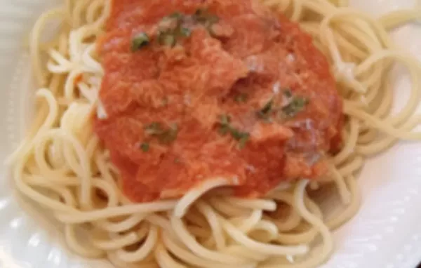 Creamy Tomato Smoked Salmon Pasta - A Delicious and Easy Weeknight Dinner