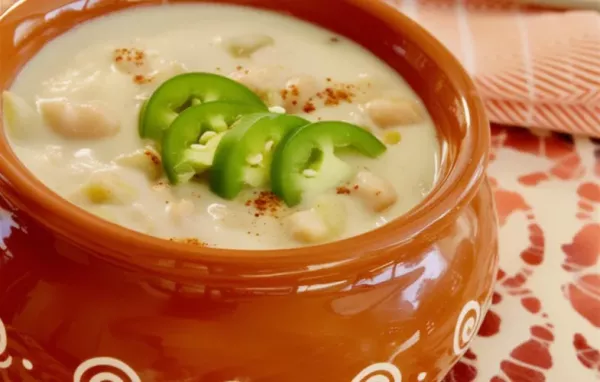 Creamy White Bean and Green Chile Soup