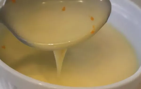 Creme Anglaise Sauce