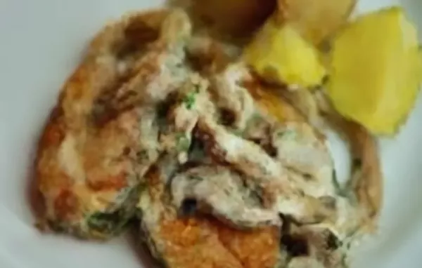 Crispy and Flavorful Fried Tilapia with Oyster Mushrooms