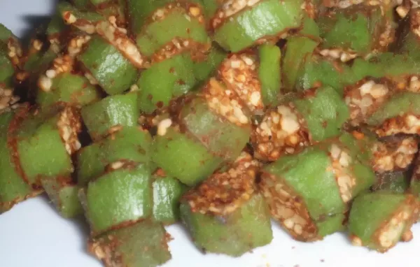 Crispy and Flavorful Okra Fry Recipe