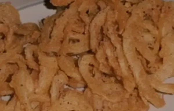 Crispy and flavorful Vidalia Onion Straws recipe