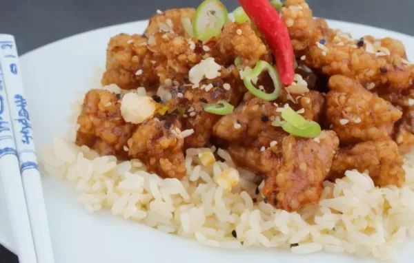 Crispy General Tso's Tofu