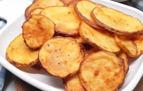Crispy Oven Baked Potato Slices