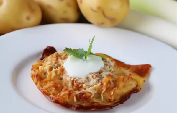 Crispy Potato Leek Latkes Recipe with a Twist