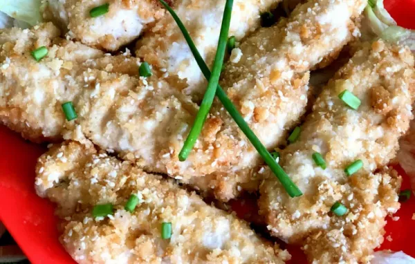 Crunchy Oven-Baked Chicken Tenders