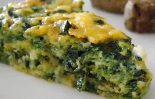 Crustless Spinach Quiche