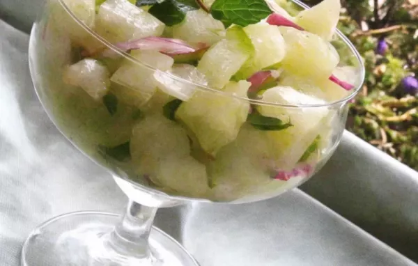 Cucumber-Honeydew Salad