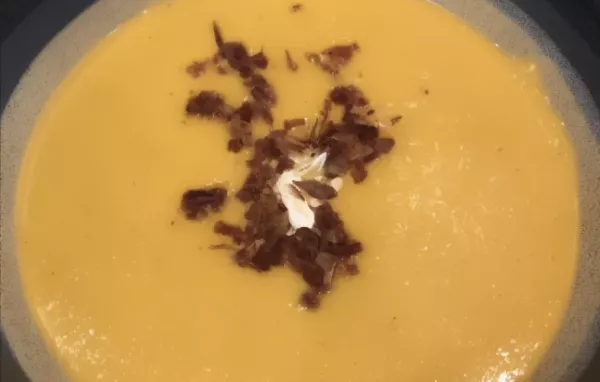 Curried Butternut Squash and Cauliflower Soup