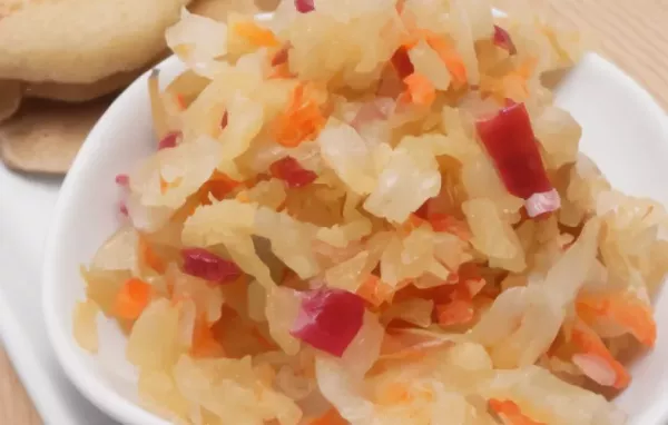 Curtido Salvadoran Pickled Slaw - A Delicious and Tangy Side Dish