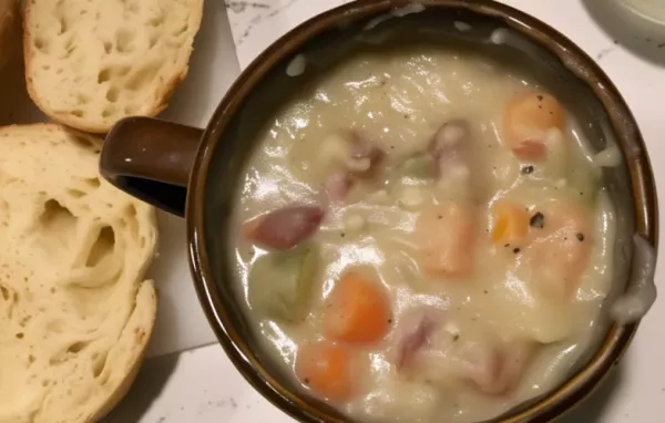 Dairy-Free Creamy Potato Soup with Bacon