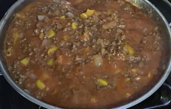 Dallas-Style Sloppy Joes