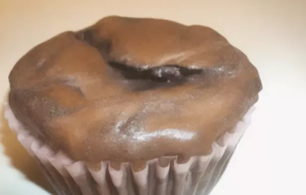 Dark Chocolate Souffle Cupcakes