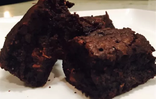 Decadent and indulgent brownies with a twist