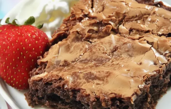 Decadent and rich Chocolate Gooey Butter Cake