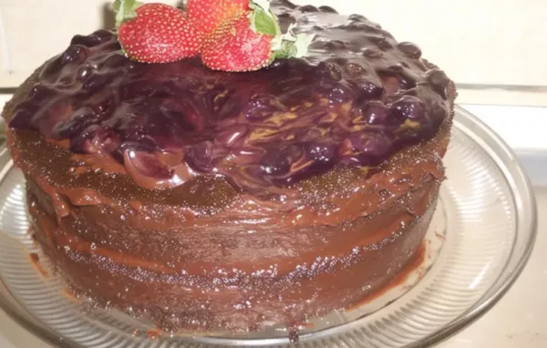 Decadent Chocolate Cake III Recipe