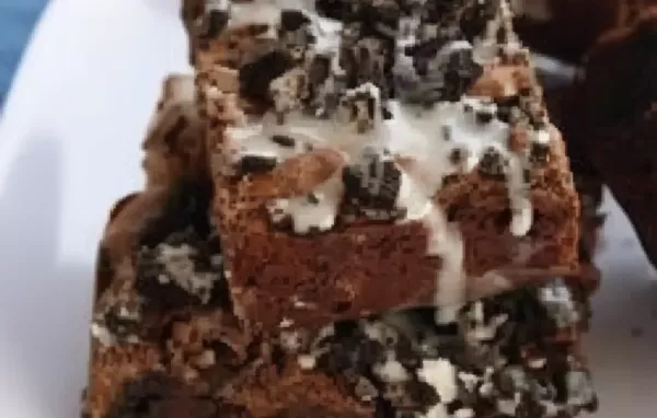 Decadent Oreo Brownies Recipe