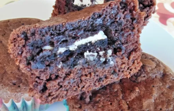 Decadent Oreo Stuffed Brownies