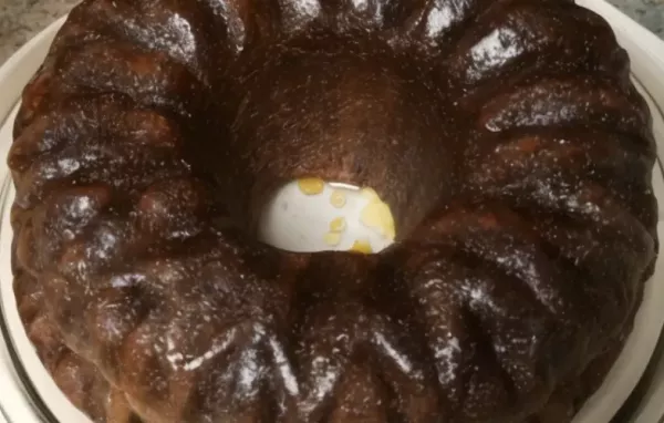 Decadent Vodka Mocha Bundt Cake