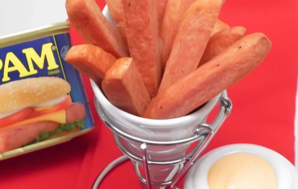 Delicious Air-Fried Spam Fries with a Kick