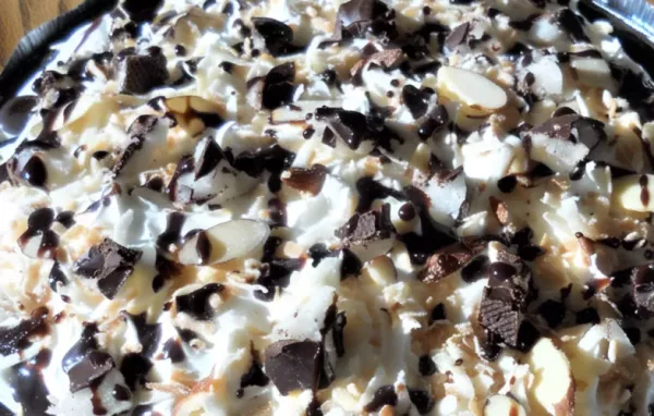 Delicious Almond Joy Pudding Pie Recipe