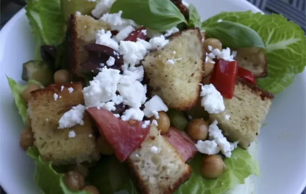 Delicious American Panzanella Salad Recipe