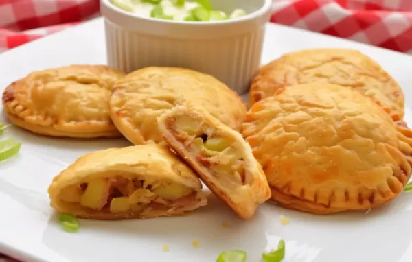 Delicious and Cheesy Loaded Potato Mini Hand Pies