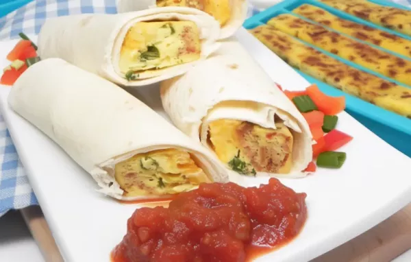 Delicious and Convenient Make-Ahead Breakfast Burritos