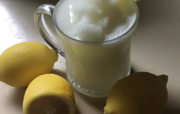 Delicious and Cooling Lemonade Slushie Recipe