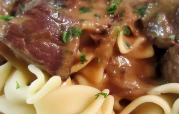 Delicious and Creamy Beef Stroganoff Recipe